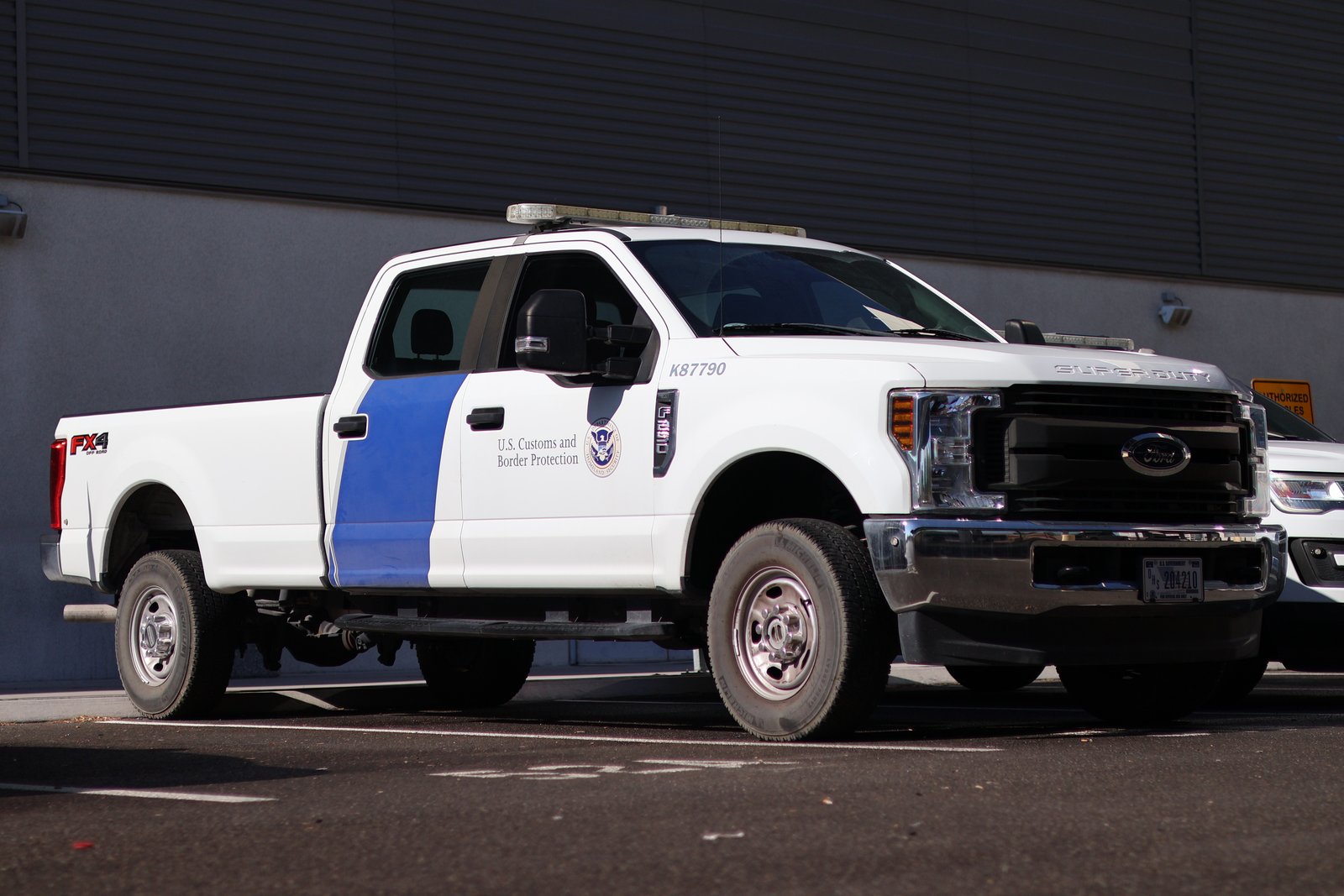 US Customs and Border Protection vehicle