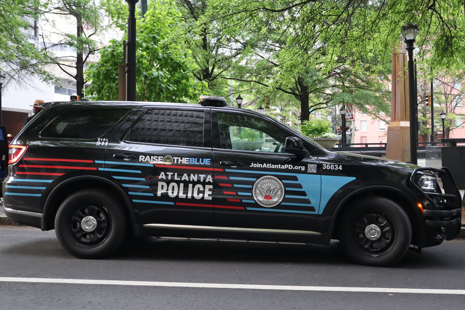Atlanta police vehicle