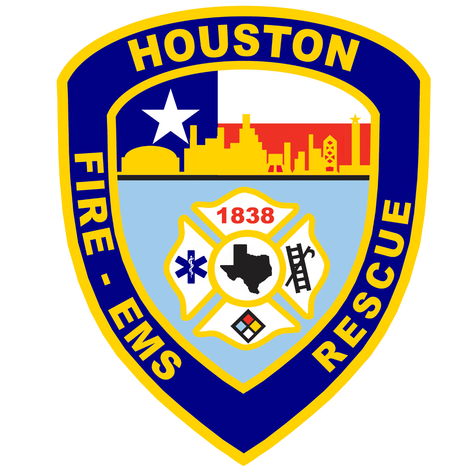 Houston Fire Department Logo